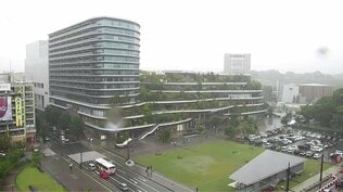 ▼【ライブ配信中】朝から激しい雨も　熊本県内の情報カメラで雨の降り方を確認〈阿蘇・空港・桜町・白川・熊本駅・人吉・天草〉　|　熊本のニュース｜RKK NEWS｜RKK熊本放送