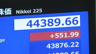 【速報】日経平均株価 一時500円超上昇| TBS CROSS DIG with Bloomberg