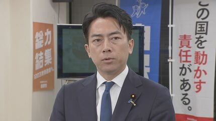 自民・小泉進次郎氏 参院選自公過半数割れ「執行部で責任含め考える