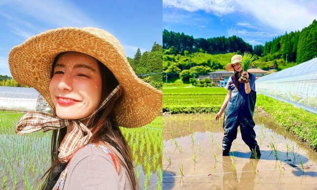 【 スザンヌ 】　田植えに挑戦　「今年で2年目」「農業の大変さや尊さを知るほど、お米への有り難みを感じます」　ファン反響　「スーちゃんが作ったお米食べたい」|TBS NEWS DIG