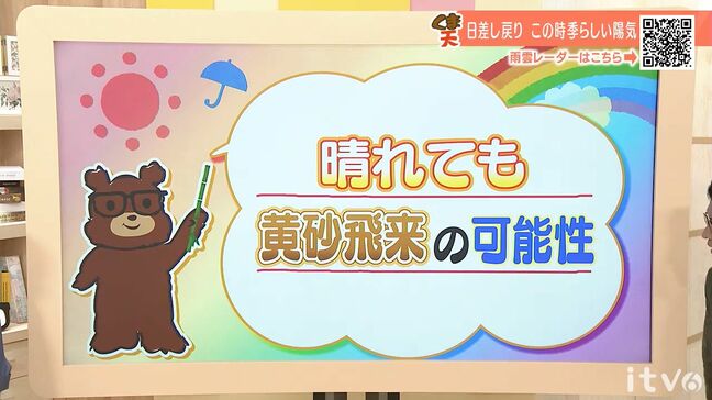 8日（木）は晴れの天気続くも黄砂飛来の可能性　愛媛|TBS NEWS DIG