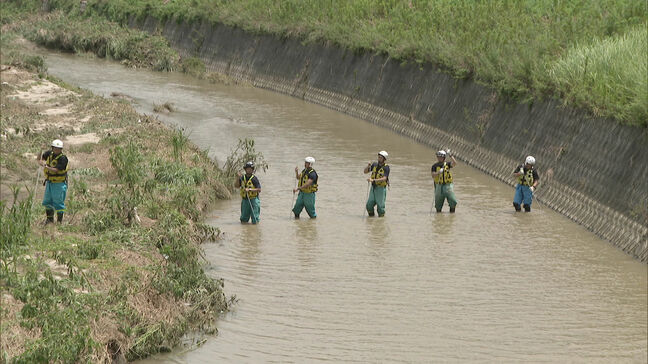 行方不明の男女2人　消防隊員がドローンを使い海岸を捜索　下水処理施設の復旧作業も続く　福岡|TBS NEWS DIG
