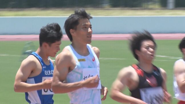 【陸上】１００ｍ日本記録保持者 山縣亮太が日本選手権前に地元でシーズンベスト&大会記録の10秒12！ 予選で隣のレーンにはクラブチームと母校の後輩|TBS NEWS DIG