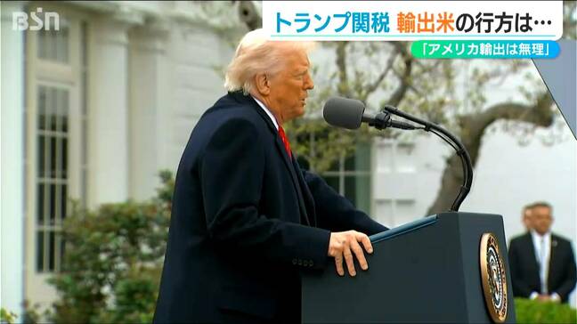 トランプ関税は“冷や水”「もうアメリカへの輸出は無理かな」輸出用新潟県産米の行方|TBS NEWS DIG