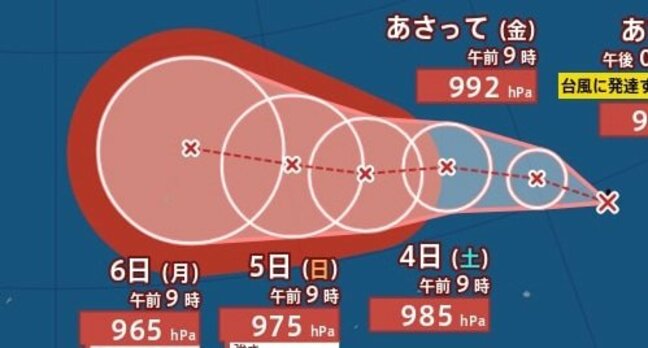 【ダブル台風の影響は?】気象庁の最新週間天気予報(7月2日~8日) 1日に発生した2つの“台風のたまご=熱帯低気圧”は24時間以内に「台風」に発達か 進路予想・雨風シミュレーション【気象庁7月1日発表】今後の台風情報に注意|TBS NEWS DIG