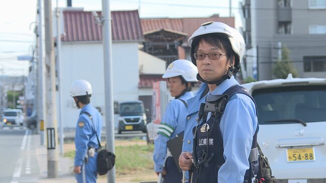 登下校時間に一斉に通学路で取締り「歩行者をよく見て速度に注意を！」秋の全国交通安全運動最終日|TBS NEWS DIG