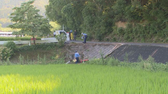 【速報】用水路で男性が倒れているのが見つかり意識不明の重体　「草刈り機」から転落か　鳥取県八頭町|TBS NEWS DIG