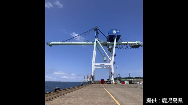 川内港にガントリークレーンを設置へ　鹿児島県が北海道室蘭市と譲渡・移設で合意|TBS NEWS DIG