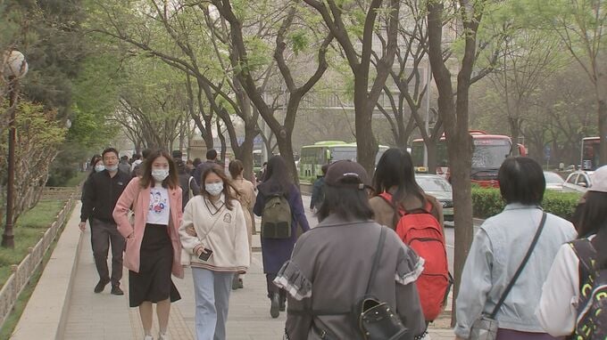 中国の若者失業率19.6%と去年より悪化　GDP1－3月は＋4.5％と緩やか回復も|TBS NEWS DIG