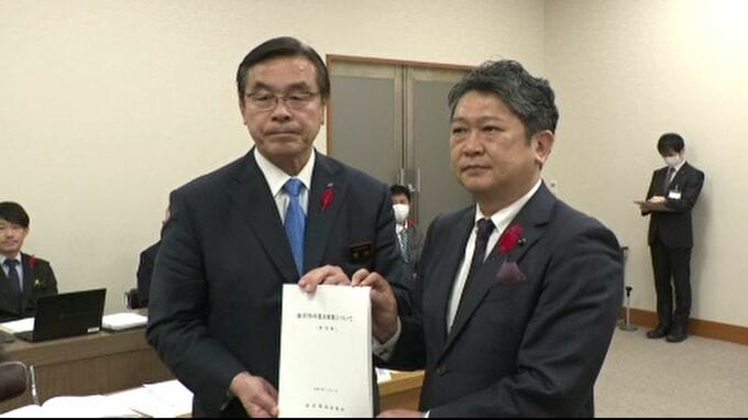 石川県・馳浩知事と金沢市・村山卓市長で意見の相違もあった“日銀跡地利用” 地下金庫の公開に向けては県市連携で調整へ 金沢開発協議会が金沢市のまちづくりで馳知事に要望書を提出|TBS NEWS DIG