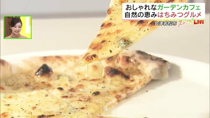 巣からじゅわっと…「巣蜜」も販売　はちみつ専門店　カフェではピザにたっぷりかけて　福島　|　福島のニュース│TUF