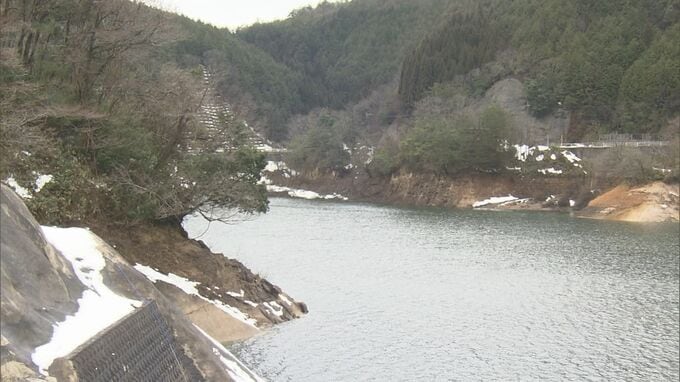 雪解け水が流れ込み…貯水ダム基準水位の97％まで迫る　急きょ放流量を増加　菅沢ダム　鳥取・日南町　|　BSSニュース | BSS山陰放送