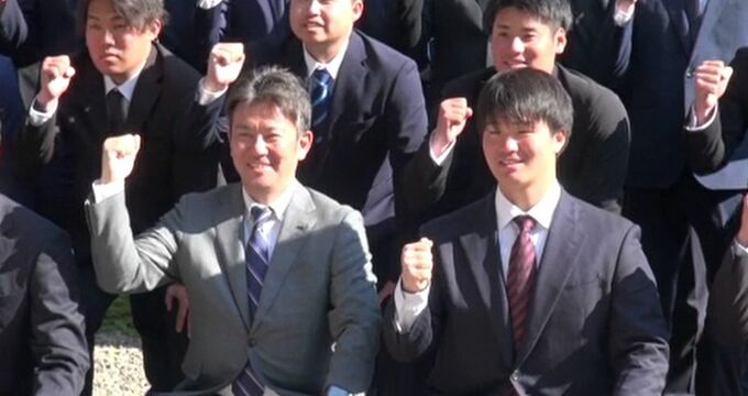 「絶対優勝するので応援を」プロ野球独立リーグ・石川ミリオンスターズが必勝祈願　|　石川県のニュース｜MRO北陸放送