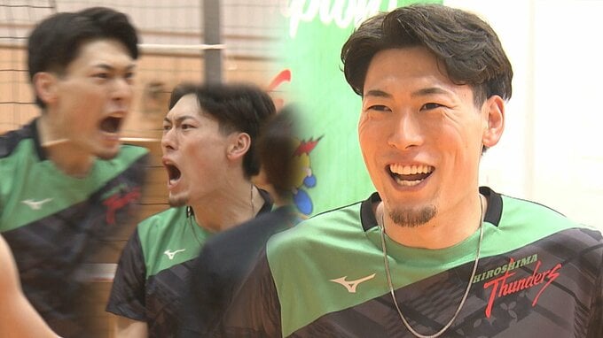 【広島サンダーズ新戦力】日の丸をつけた西本圭吾が“常識”の２文字に込めた思いとは？熱いパフォーマンスも魅力の尾道出身のミドルブロッカーに注目！|TBS NEWS DIG