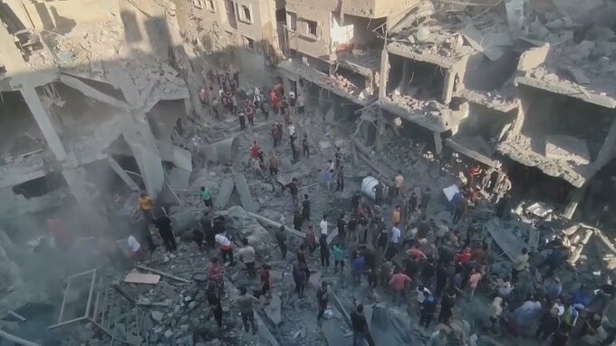 イスラエルが一日4時間の「戦闘の一時停止」に応じる　9日から開始　3時間前に通知|TBS NEWS DIG