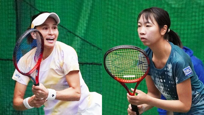 全日本ダブルス女王がシングルスで対決 ！ 35歳・瀬間詠里花VS19歳・伊藤あおい【SBCドリームテニス】|TBS NEWS DIG