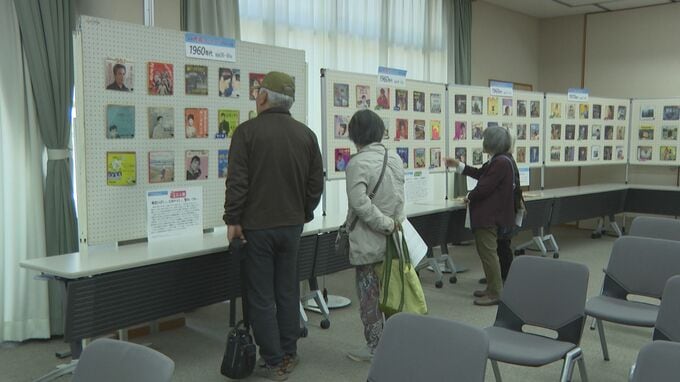 昭和30年代から60年代までのレコードジャケットを展示　わが青春のレコードジャケット展　山口・萩|TBS NEWS DIG