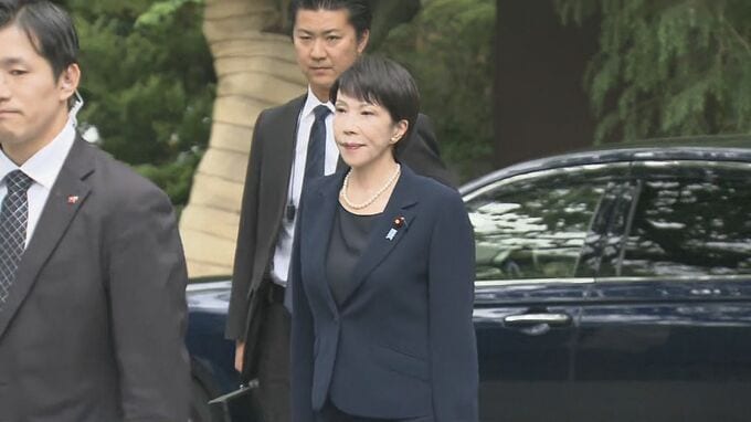 高市氏が靖国神社参拝　春の例大祭2日目