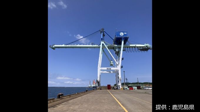 川内港にガントリークレーンを設置へ　鹿児島県が北海道室蘭市と譲渡・移設で合意|TBS NEWS DIG