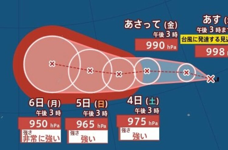 ダブル台風のたまご】2つの“熱帯低気圧”は24時間以内に「台風」に発達