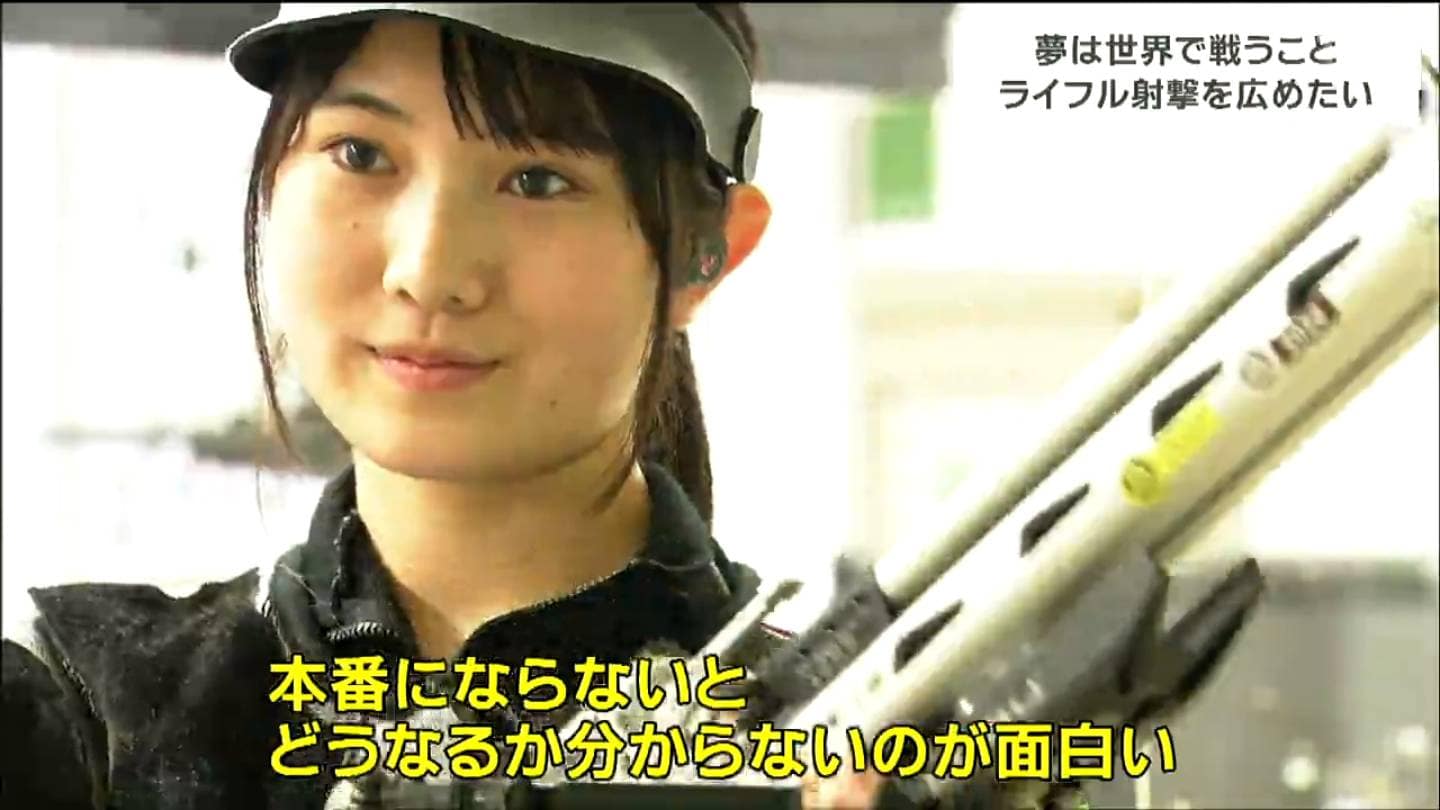 射撃をはじめるきっかけになりたい」女子高校生がライフル射撃で世界を
