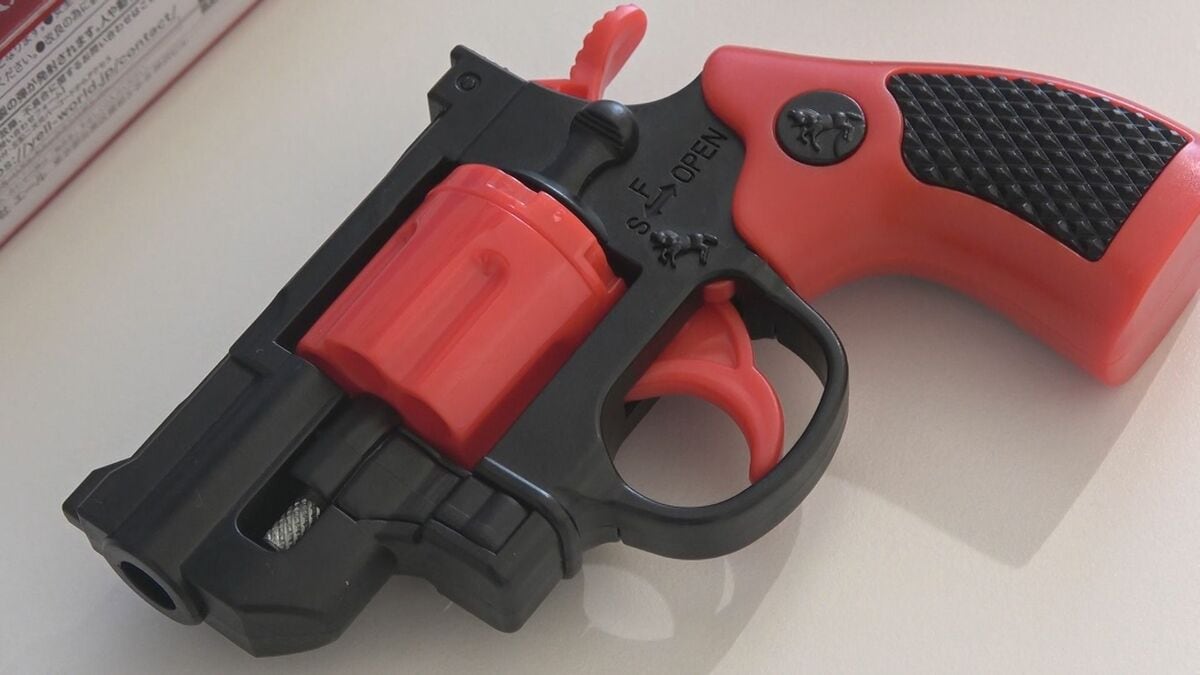 本物と同じ構造」中国製 “おもちゃの拳銃” 県警が回収呼びかけ 所持で