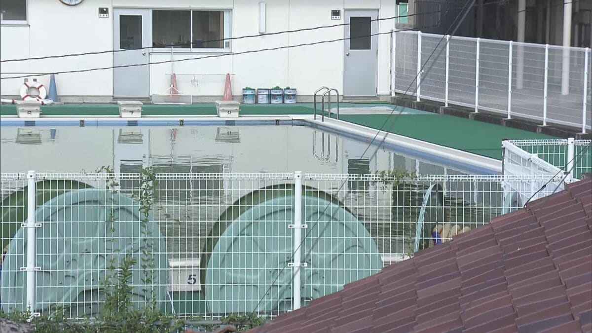 中学校プールで約2週間｢水｣が出しっぱなし 教員の認識ミスで料金は1.8倍の112万円に 水不足が心配される中… 岐阜