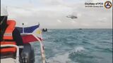 フィリピン当局が南シナ海で“中国軍ヘリなどから妨害” 「安全を軽視した嫌がらせ」海洋調査活動を中止 中国側は反論「法に従って警告」|TBS NEWS DIG