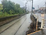 【運転再開】福島交通飯坂線 雨で線路冠水、安全確認完了【6日午後3時すぎ】 | 福島のニュース│TUF