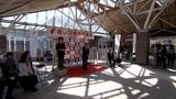 1日から “赤い羽根共同募金運動” JR岡山駅ではオープニングセレモニー | 岡山・香川のニュース | 天気 | RSK山陽放送