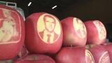 リンゴに「マクロン大統領」や「フランスの観光地」を絵付け　2024年のパリオリンピックを祝う|TBS NEWS DIG