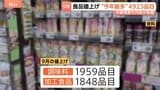 9月食品など値上げラッシュ…今年最多の4923品目 マヨネーズやしょうゆなど「調味料」が最多 中東情勢や円安など影響|TBS NEWS DIG