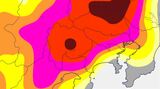 【関東甲信】8日夜遅くにかけ 雷を伴った激しい雨や非常に激しい雨が降り、大雨となるおそれ 【雨と風のシミュレーション・発雷確率】 | 山梨のニュース | UTYテレビ山梨