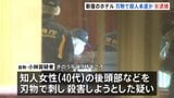 「理由は覚えていない」新宿のホテル内レストランで女性ら刺したか 58歳女を逮捕　夫と女性と3人で食事中…夫婦関係をめぐるトラブルか　警視庁への相談も|TBS NEWS DIG