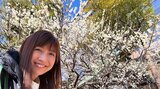 【根本美緒】神田明神で「咲いてました梅」青空の下で始める笑顔|TBS NEWS DIG