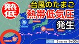 【台風情報】台風6号（チャンミー）は温帯低気圧に...そして、新たな台風のたまご「熱帯低気圧」が日本の南西で発生　進路は北東へ　14日（日）までの天気シミュレーション 気象情報に注意【気象庁】　|　岡山・香川のニュース | 天気 | RSK山陽放送