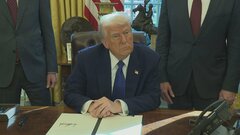 トランプ大統領「4月2日ごろから自動車に関税課すことを検討」| TBS CROSS DIG with Bloomberg