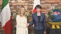 【速報】日伊首脳会談　両国関係を「特別な戦略的パートナーシップ」に格上げで合意　高市総理とメローニ首相| TBS CROSS DIG with Bloomberg