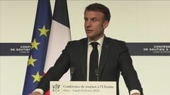 マクロン大統領　ウクライナへの派兵の可能性「排除すべきではない」| TBS CROSS DIG with Bloomberg