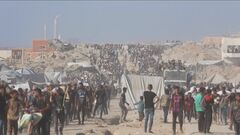 イスラエル軍　ガザ住民の強制移住準備　大規模作戦前に| TBS CROSS DIG with Bloomberg