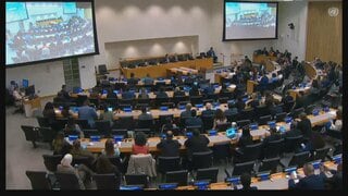パレスチナ・アッバス議長が録画で国連総会参加へ| TBS CROSS DIG with Bloomberg