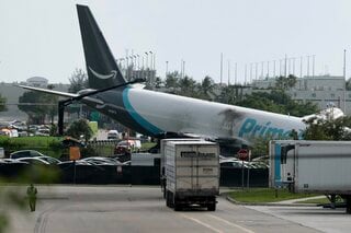米アマゾンの貨物機がマイアミの空港で事故、5人死亡5人負傷| TBS CROSS DIG with Bloomberg