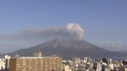 桜島で連続噴火が継続 噴煙1200m【16日17日の降灰予報】鹿児島・宮崎