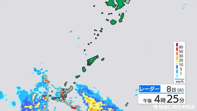鹿児島・奄美地方では9日未明にかけて大雨警報の可能性も　土砂災害に注意を|TBS NEWS DIG