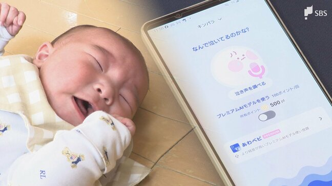 子育てに「AI」ってアリ? 赤ちゃんが泣く理由を判別するアプリ 賛否両論...無料サービス実施予定だった三島市が開始時期の先送りを決める|TBS NEWS DIG