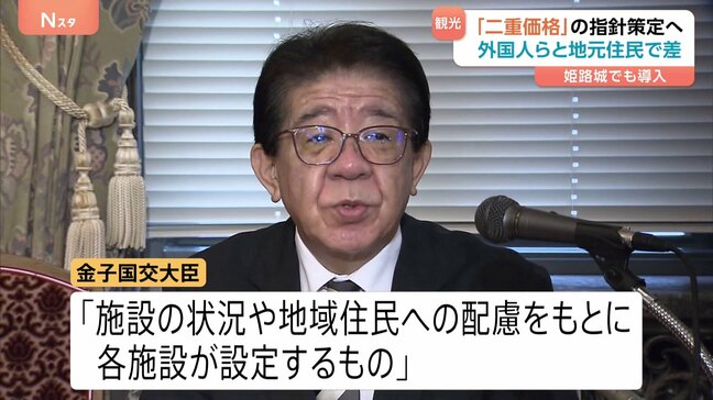 観光施設の「二重価格」の指針策定へ　訪日客や住民以外の観光客らが割高に　兵庫県の「姫路城」でも導入|TBS NEWS DIG