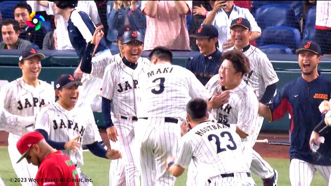 侍ジャパン、メキシコに劇的サヨナラ勝利で世界一王手！村上宗隆のサヨナラ打、9回大谷渾身の2塁打から反撃　22日アメリカと決勝【WBC】|TBS NEWS DIG