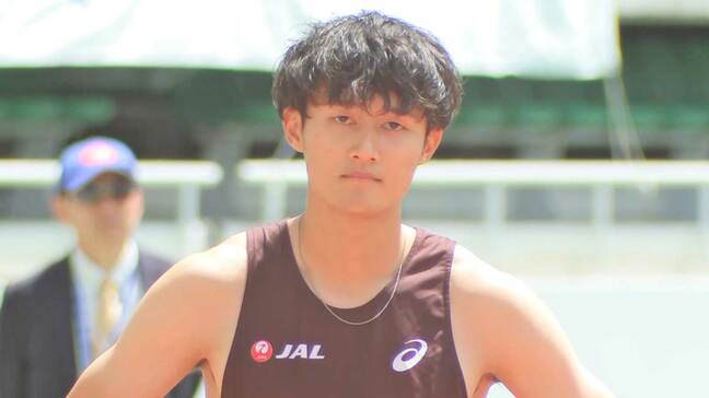 鵜澤飛羽、200m予選で20秒13をマークし東京世界陸上参加標準突破【陸上・静岡国際】|TBS NEWS DIG