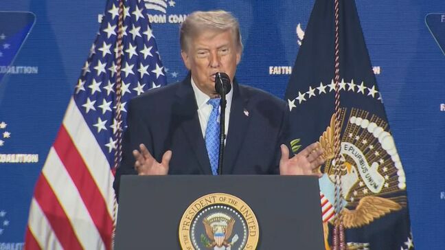 トランプ大統領「軍事作戦を完遂すればイランは存在できなくなる」 イランによるホルムズ海峡付近でのタンカーへのドローン攻撃を受けて|TBS NEWS DIG