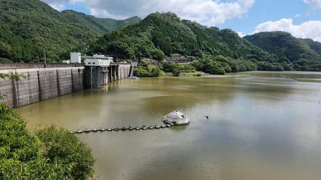 ダムの水量が台風１０号の雨で一気に回復　耶馬渓ダムの「節水」解消　大分|TBS NEWS DIG